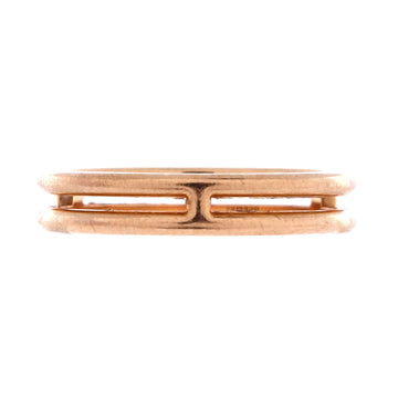 Hermes Ariane Wedding Band Ring 18K Rose Gold Small