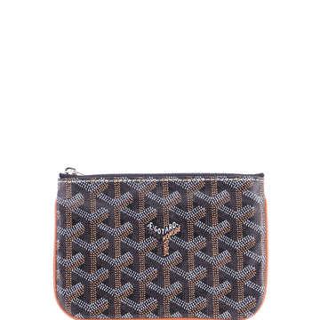 Goyard Senat Zip Pouch Coated Canvas Mini