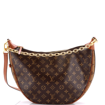 Louis Vuitton Loop Hobo Reverse Monogram Canvas