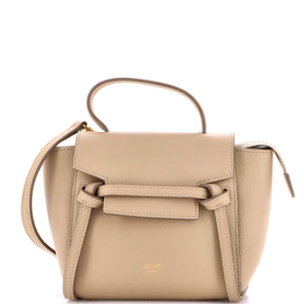 Celine Belt Bag Textured Leather Pico