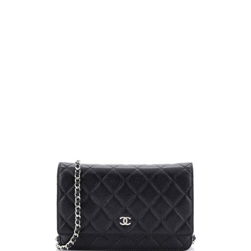 Chanel Wallet on Chain Quilted Caviar