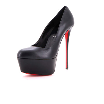Christian Louboutin Women's Dolly Platform Pumps Leather 160
