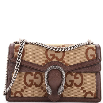 Gucci Dionysus Bag Jumbo GG Canvas Small