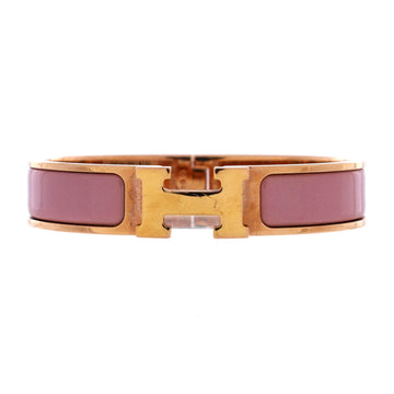 Hermes Clic H Bracelet Enamel Narrow
