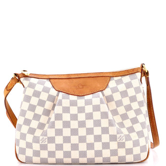 Louis Vuitton Siracusa Handbag Damier PM