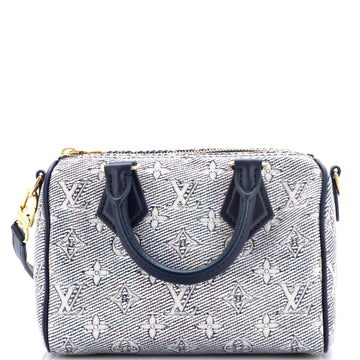 Louis Vuitton Speedy Bandouliere Bag Monoglam Jacquard Canvas 20