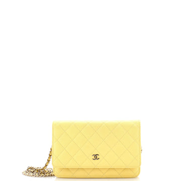 Chanel Wallet on Chain Quilted Caviar