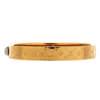 Louis Vuitton Nanogram Cuff Bracelet Metal