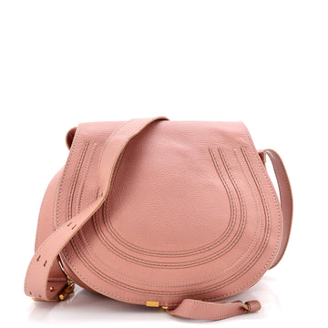 Chloe Marcie Saddle Bag Leather Medium