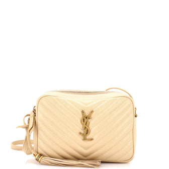 Saint Laurent Lou Camera Bag Matelasse Chevron Leather Small