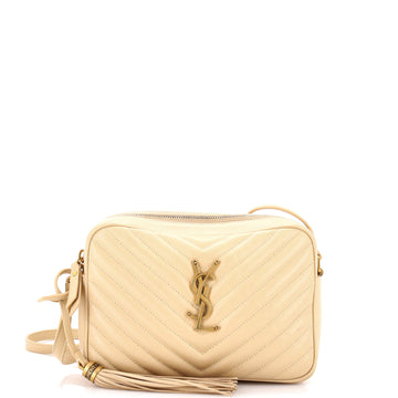 Saint Laurent Lou Camera Bag Matelasse Chevron Leather Small