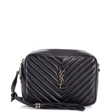 Saint Laurent Lou Camera Bag Matelasse Chevron Leather Small