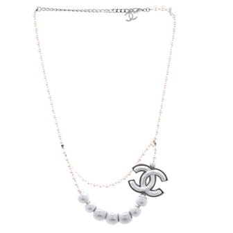 Chanel CC Graduated Pearls Belt Faux Pearls