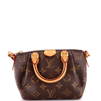 Louis Vuitton Turenne Handbag Monogram Canvas Nano