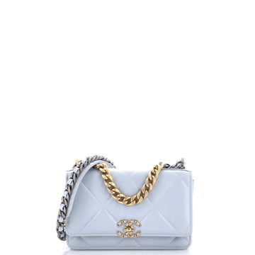 Chanel 19 Wallet on Chain Quilted Lambskin