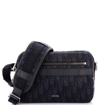 Christian Dior Safari Messenger Bag Oblique Canvas Maxi