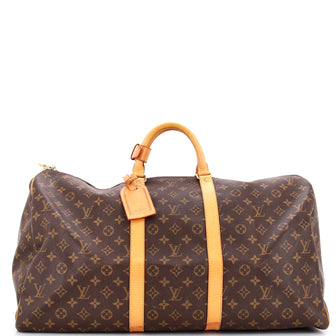 Louis Vuitton Keepall Bag Monogram Canvas 55