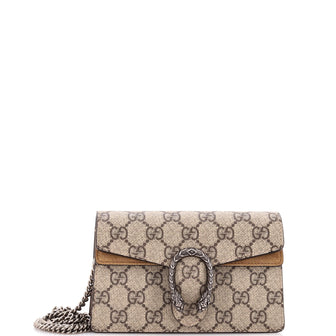 Gucci Dionysus Bag GG Coated Canvas Super Mini