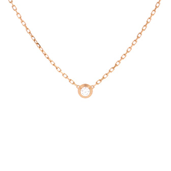 Cartier Cartier D'Amour Pendant Necklace 18K Rose Gold with Diamond Small