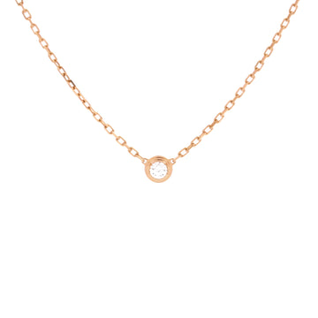 Cartier Cartier D'Amour Pendant Necklace 18K Rose Gold with Diamond Small