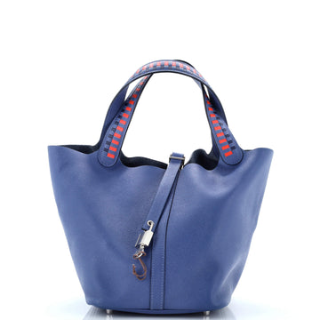 Hermes Picotin Lock Bag Tressage Epsom MM