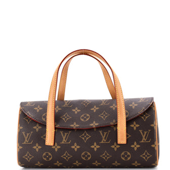 Louis Vuitton Sonatine Handbag Monogram Canvas