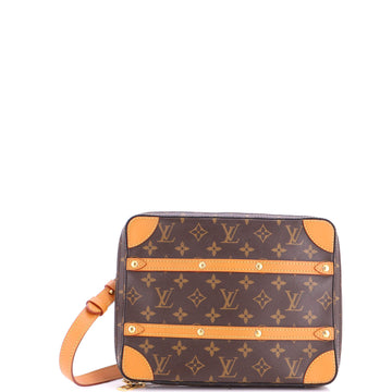 Louis Vuitton Soft Trunk Messenger Bag Monogram Canvas PM