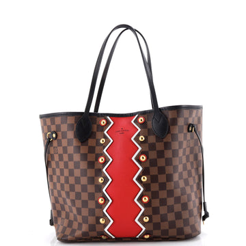 Louis Vuitton Neverfull NM Tote Limited Edition Damier Karakoram MM