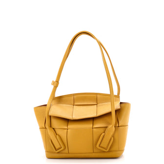 Bottega Veneta Arco Bag Maxi Intrecciato Leather Small