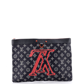 Louis Vuitton Pochette Apollo Limited Edition Upside Down Monogram Ink GM