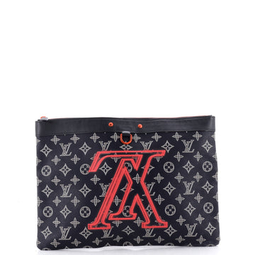 Louis Vuitton Pochette Apollo Limited Edition Upside Down Monogram Ink GM