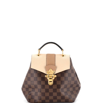 Louis Vuitton Clapton Backpack Damier and Leather