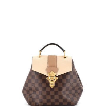Louis Vuitton Clapton Backpack Damier and Leather