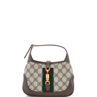 Balenciaga x Gucci The Hacker Project Jackie 1961 Hobo BB Coated Canvas Mini