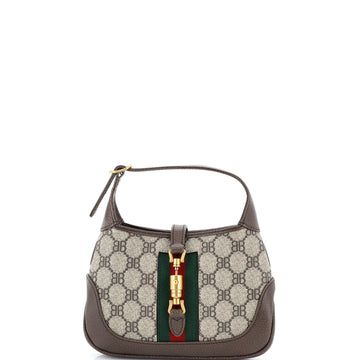 Balenciaga x Gucci The Hacker Project Jackie 1961 Hobo BB Coated Canvas Mini