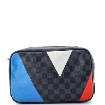 Louis Vuitton Toiletry Pouch Regatta Damier Cobalt GM