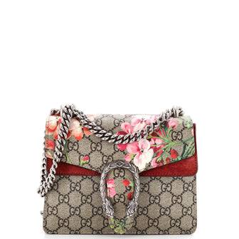 Gucci Dionysus Bag Blooms Print GG Coated Canvas Mini