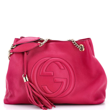 Gucci Soho Chain Strap Shoulder Bag Leather Medium