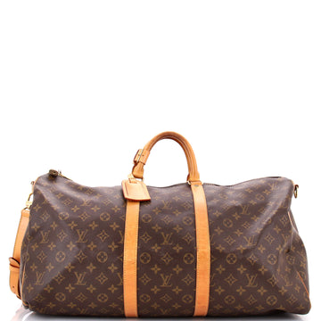 Louis Vuitton Keepall Bandouliere Bag Monogram Canvas 55