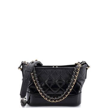Chanel Gabrielle Hobo Quilted Aged Calfskin Small