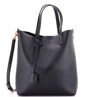 Saint Laurent Shopper Tote Leather Toy