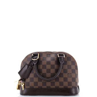 Louis Vuitton Alma Handbag Damier BB