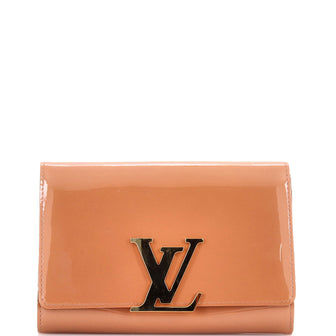 Louis Vuitton Louise Clutch Patent MM