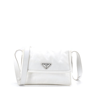Prada Padded Flap Shoulder Bag Re-Nylon Small
