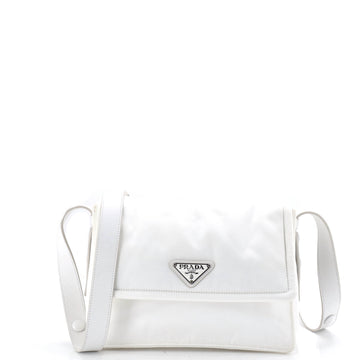 Prada Padded Flap Shoulder Bag Re-Nylon Small