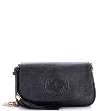 Gucci Soho Chain Crossbody Bag Leather Medium