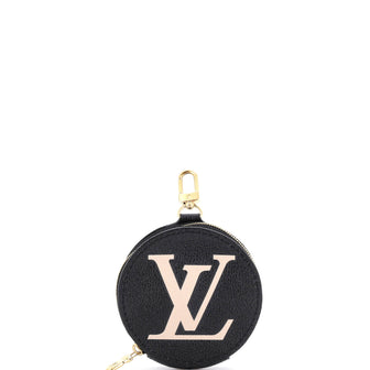 Louis Vuitton Round Bag Charm and Key Holder Bicolor Monogram Empreinte Giant