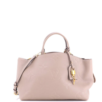 Louis Vuitton Grand Palais Handbag Monogram Empreinte Giant