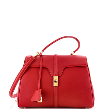 Celine 16 Top Handle Bag Grained Calfskin Medium