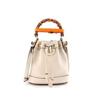 Gucci Diana Bucket Bag Leather Mini